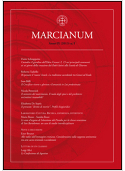 MARCIANUM (2013). VOL. 1