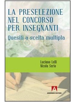 PRESELEZIONE NEL CONCORSO PER INSEGNANTI (LA)