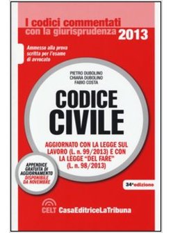 CODICE CIVILE 2013