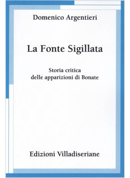 LA FONTE SIGILLATA 