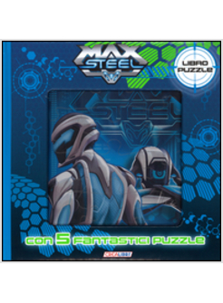 MAX STEEL. LIBRO PUZZLE