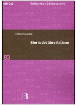 STORIA DEL LIBRO ITALIANO