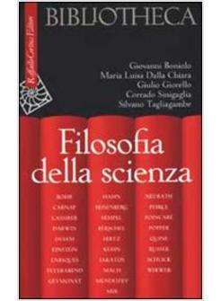 FILOSOFIA DELLA SCIENZA