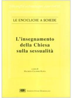 INSEGNAMENTO DELLA CHIESA SULLA SESSUALITA' (L')