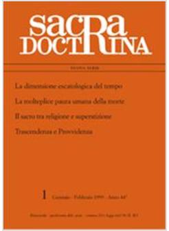 DIMENSIONE ESCATOLOGICA DEL TEMPO LA MOLTEPLICE PAURA DELLA MORTE IL SACRO TRA