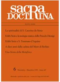 SPIRITUALITA' DI S CATERINA DA SIENA E STEIN E S TOMMASO D'AQUINO A DIECI (