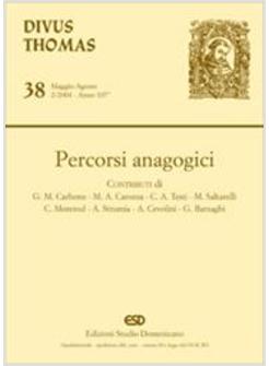 PERCORSI ANAGOGICI