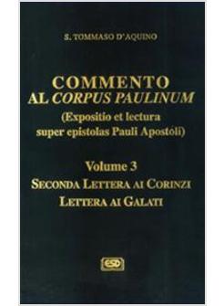 COMMENTO AL CORPUS PAULINUM 3