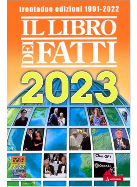 LIBRO DEI FATTI 2023. UN MILIONE DI NOTIZIE VIAGGIA CON TE (IL)