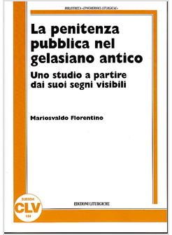 PENITENZA PUBBLICA NEL GELASIANO ANTICO