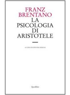 PSICOLOGIA DI ARISTOTELE