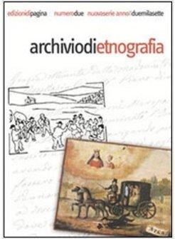 ARCHIVIO DI ETNOGRAFIA (2007) VOL 2