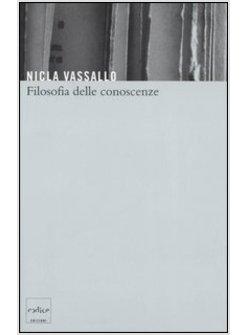 FILOSOFIA DELLE CONOSCENZE