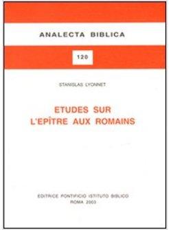 ÉTUDES SUR L'ÉPITRE AUX ROMAINS