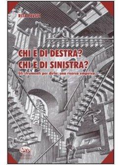 CHI E' DI DESTRA? CHI E' DI SINISTRA? GLI STRUMENTI PER DIRLO UNA RICERCA