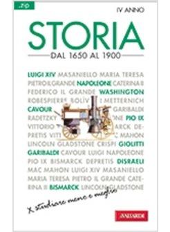 STORIA VOL 4 DALLA SECONDA META' DEL 600 ALLA FINE DEL 800