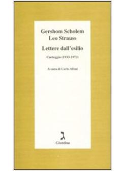 LETTERE DALL'ESILIO CARTEGGIO 1933-1973