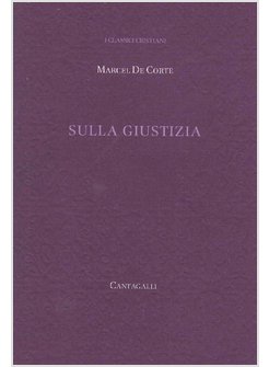 SULLA GIUSTIZIA