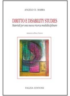 DIRITTO E DISABILITY STUDIES