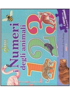 NUMERI DEGLI ANIMALI. LIBRO PUZZLE (I)