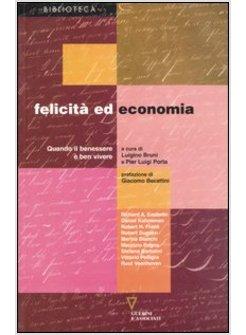 FELICITA' ED ECONOMIA