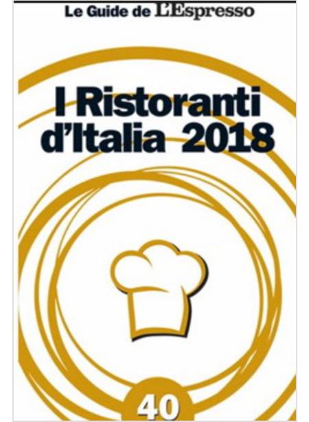 I RISTORANTI D'ITALIA 2018 