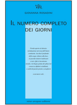 NUMERO COMPLETO DEI GIORNI (IL)