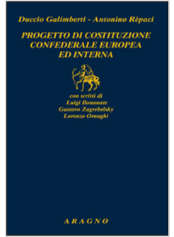 PROGETTO DI COSTITUZIONE CONFEDERALE EUROPEA ED INTERNA