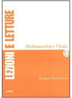 HOFMANNSTHAL E L'ITALIA