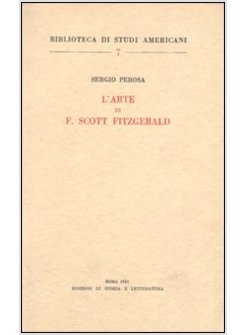 ARTE DI F. SCOTT FITZGERALD (L')