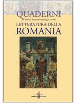 LETTERATURA DELLA ROMANIA