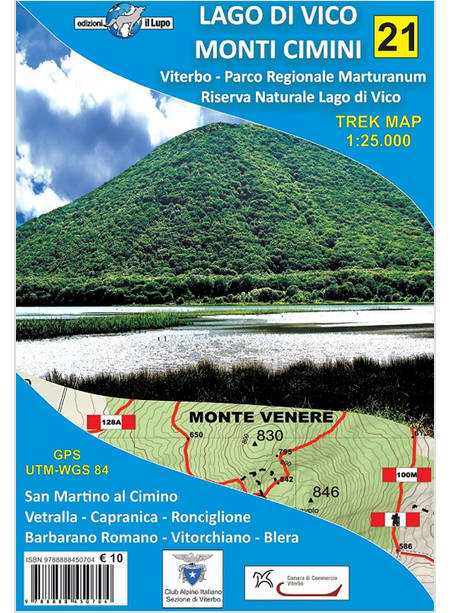 LAGO DI VICO, MONTI CIMINI. VITERBO, PARCO REGIONALE MARTURANUM E RISERVA NATURA