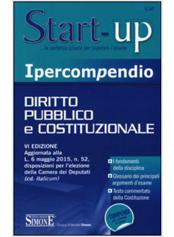 IPERCOMPENDIO DIRITTO PUBBLICO E COSTITUZIONALE VII EDIZIONE