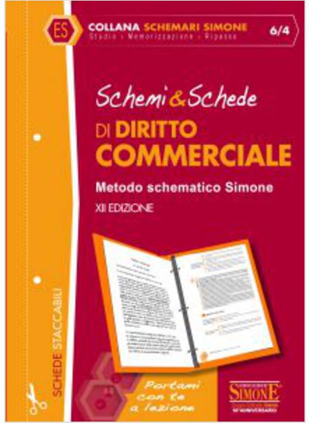 SCHEMI E SCHEDE DI DIRITTO COMMERCIALE XII EDIZIONE