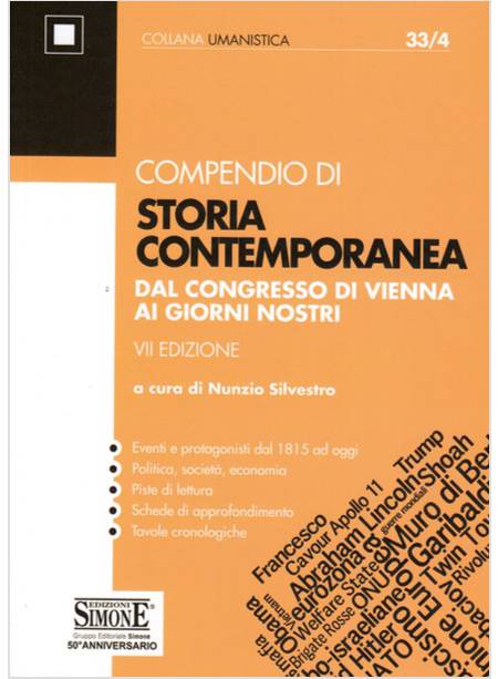 COMPENDIO DI STORIA CONTEMPORANEA. DAL CONGRESSO DI VIENNA AI GIORNI NOSTRI