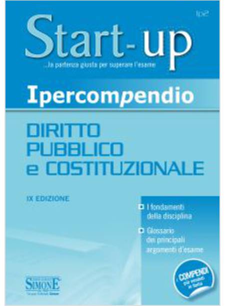 IPERCOMPENDIO DIRITTO PUBBLICO E COSTITUZIONALE