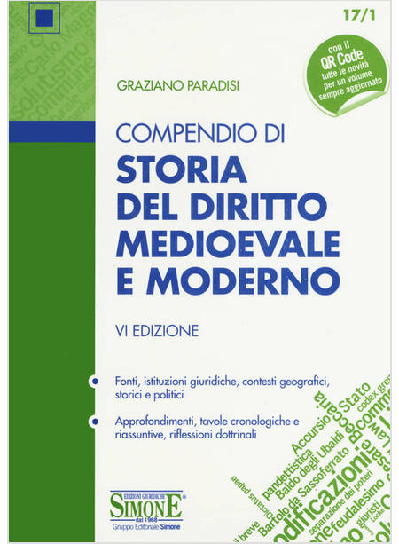 COMPENDIO DI STORIA DEL DIRITTO MEDIEVALE E MODERNO. CON CONTENUTO DIGITALE PER 