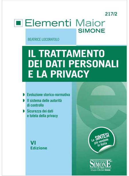 IL TRATTAMENTO DEI DATI PERSONALI E LA PRIVACY 