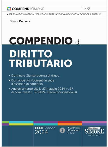 COMPENDIO DI DIRITTO TRIBUTARIO