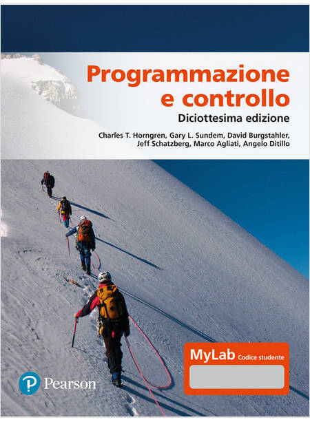 PROGRAMMAZIONE E CONTROLLO EDIZ. MYLAB