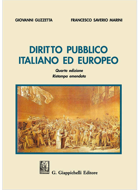 DIRITTO PUBBLICO ITALIANO ED EUROPEO