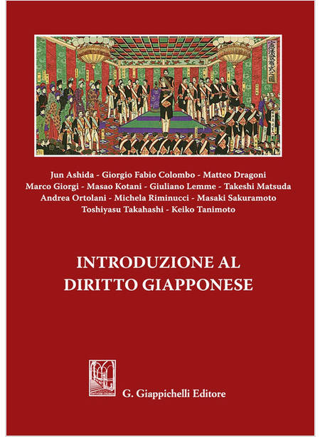 INTRODUZIONE AL DIRITTO GIAPPONESE