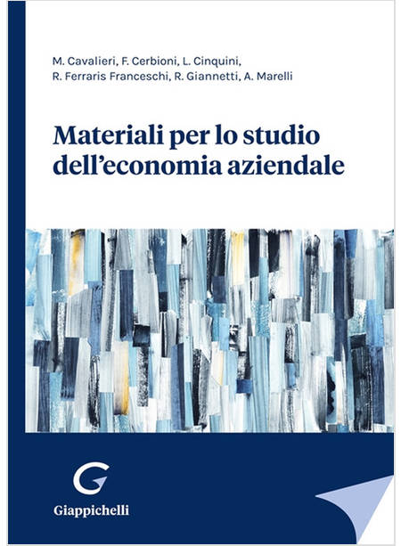 MATERIALI PER LO STUDIO DELL'ECONOMIA AZIENDALE