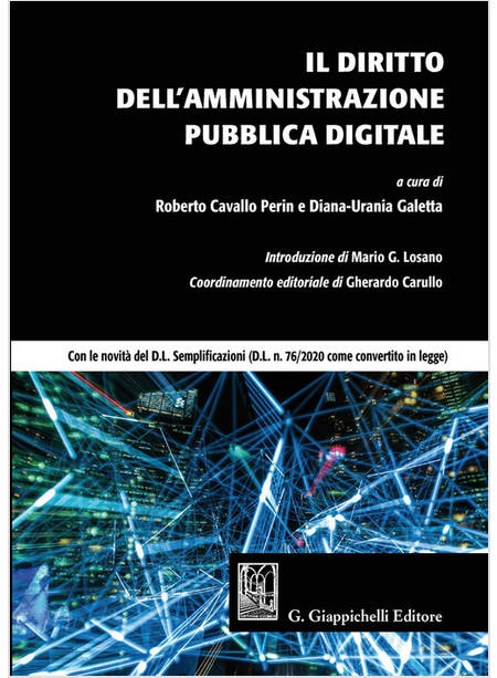 DIRITTO DELL'AMMINISTRAZIONE PUBBLICA DIGITALE(IL)