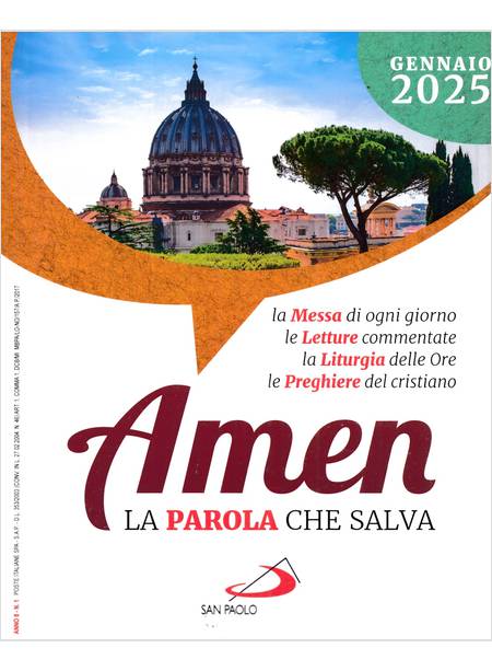 AMEN GENNAIO 2025