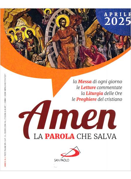 AMEN APRILE 2025