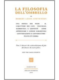 FILOSOFIA DELL'OMBRELLO (LA)