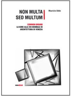 NON MULTA SED MULTUM. COMMON GROUND. LA KORE ALLA 13° BIENNALE DI ARCHITETURA DI