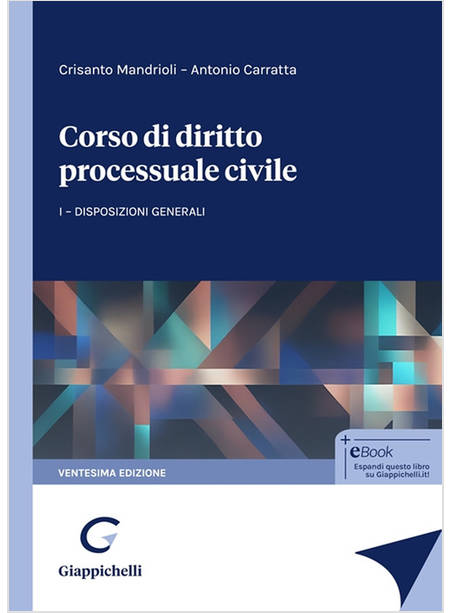 CORSO DI DIRITTO PROCESSUALE CIVILE 1 DISPOSIZIONI GENERALI