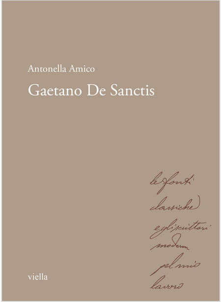 GAETANO DE SANCTIS